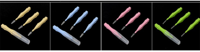 SNST 일자형 치간칫솔 4입 치간 관리, S (1.0mm)