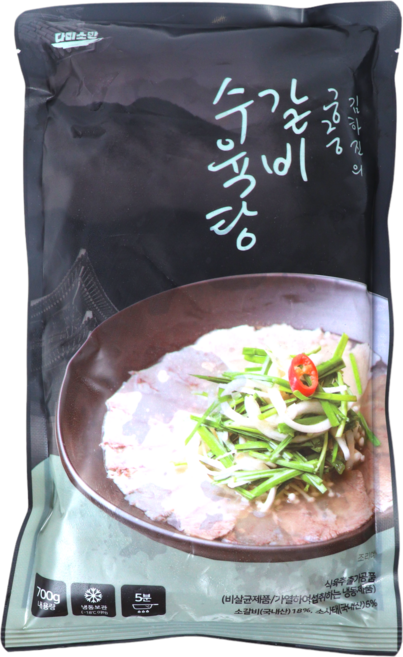 [김하진 궁중] 김하진의 궁중 갈비수육탕 700g x 3팩, 3개