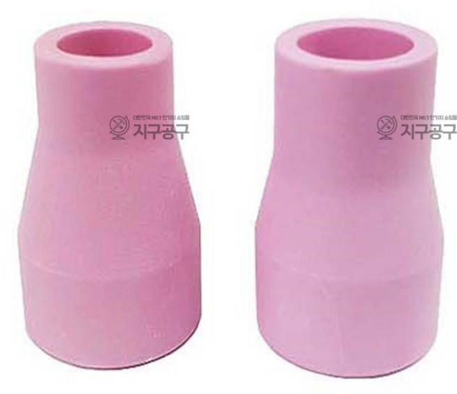 크레텍 티그 세라믹 노즐 350A 변형 / 알곤 공냉 수냉 토치 헤드 텅스텐봉 용접 부품, 1개