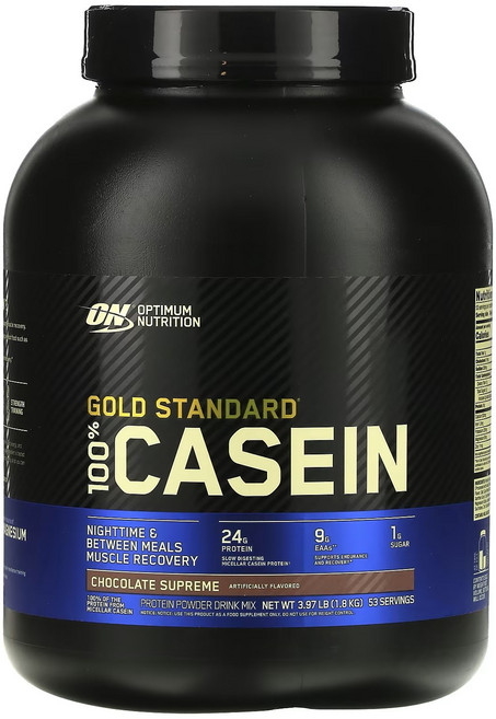 옵티멈뉴트리션 골드 스탠다드 카제인 초콜릿 슈프림 맛, 1.8kg, 1개