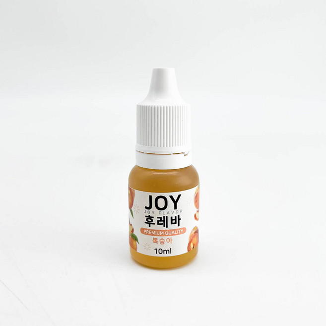 조이라이프 10ml 슬라임향료 슬라임 재료 향 식품첨가물 향료 액상, 복숭아 10ml, 1개
