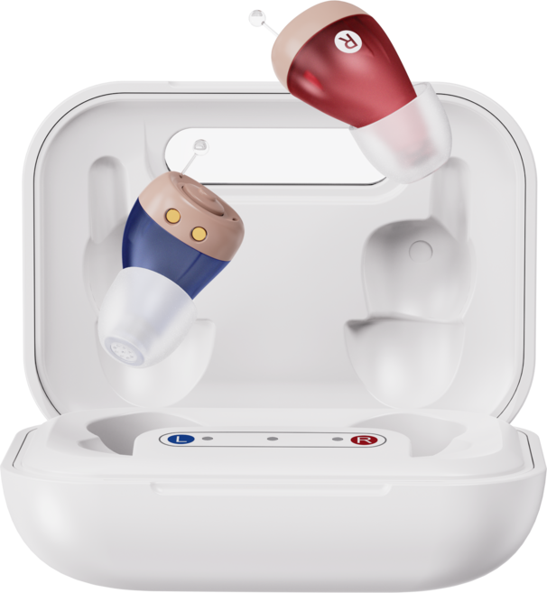 16채널 디지털 음성증폭기 미국 FDA 등록모델 부모님 선물 소리증폭기, 1세트