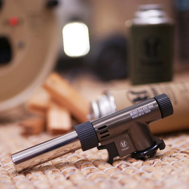 트루버 메탈 캠핑 토치, 1개, 메탈토치 [단품]