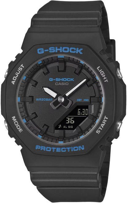 CASIO 卡西歐 G-SHOCK 女用運動手錶 GMA-P2100BA-1AJF