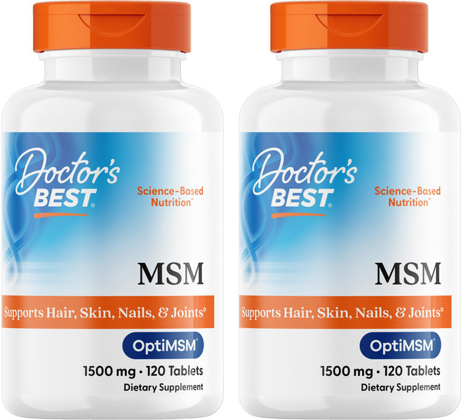 닥터스베스트 MSM 1500mg 타블렛, 120정, 2개