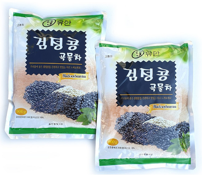 검정콩 곡물차 자판기용, 900g, 2개