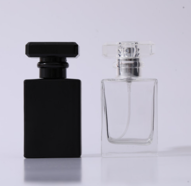 임시 향수공병 엔틱사각 유리용기 스크류타입 30ml, 디지오투명30ml-1개, 1개