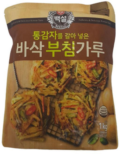 백설바삭부침가루 1KG씨제이제일제당(주) BOX(10), 1kg, 10개