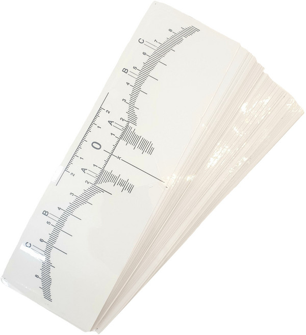 무료 리얼뷰티 반영구 대칭자 눈썹스티커 (100매) 기본형 눈썹디자인스티커, 100개