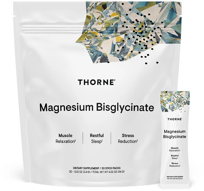 쏜리서치 마그네슘 비스글리시네이트 30회분 (스틱팩당 0.13온스), 1개 - 쿠팡