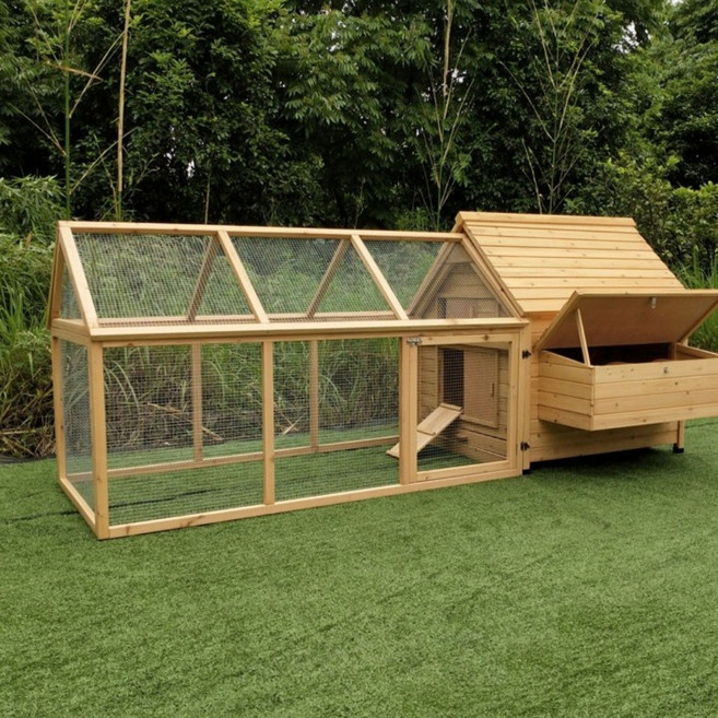 나무 케이지 조립식 대형 닭장 새장 울타리 사육장 농가 비둘기, L, 1개