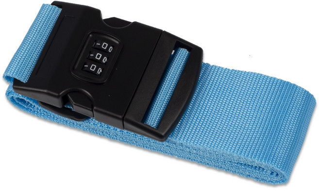 리빙엠 잠금형 캐리어벨트 캐리어 밴드 스트랩 버클 잠금장치 비밀번호