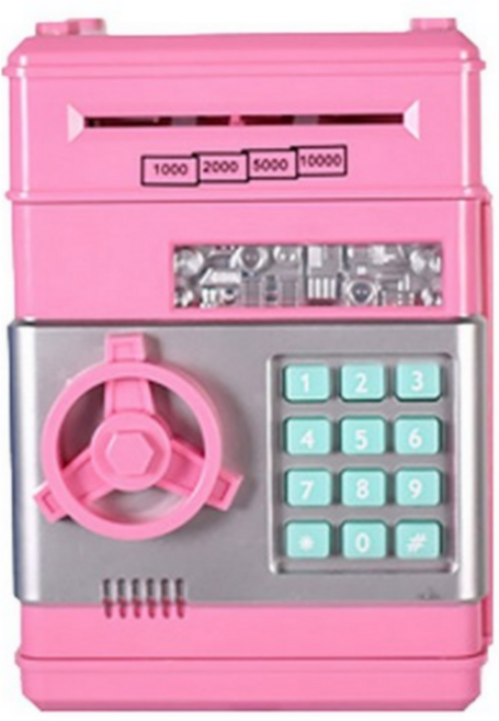 히든템 ATM 미니금고 지폐 저금통, ALL PINK, 5개