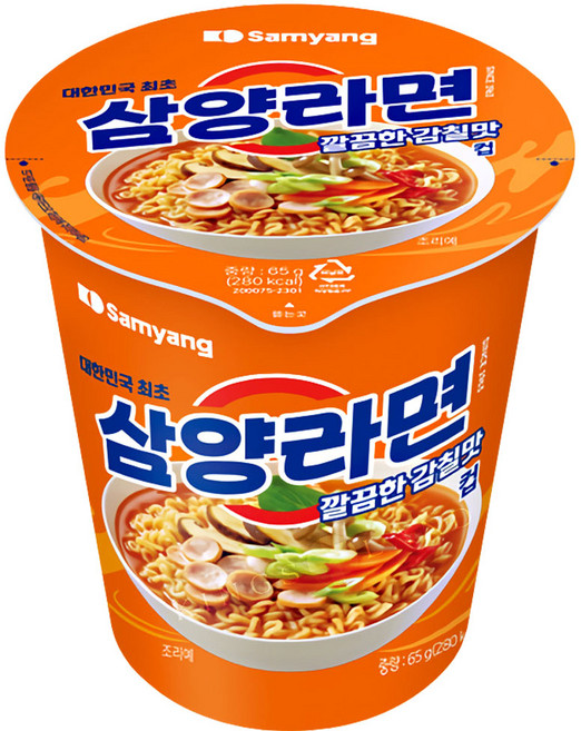 삼양라면 오리지널 컵 65g, 54개