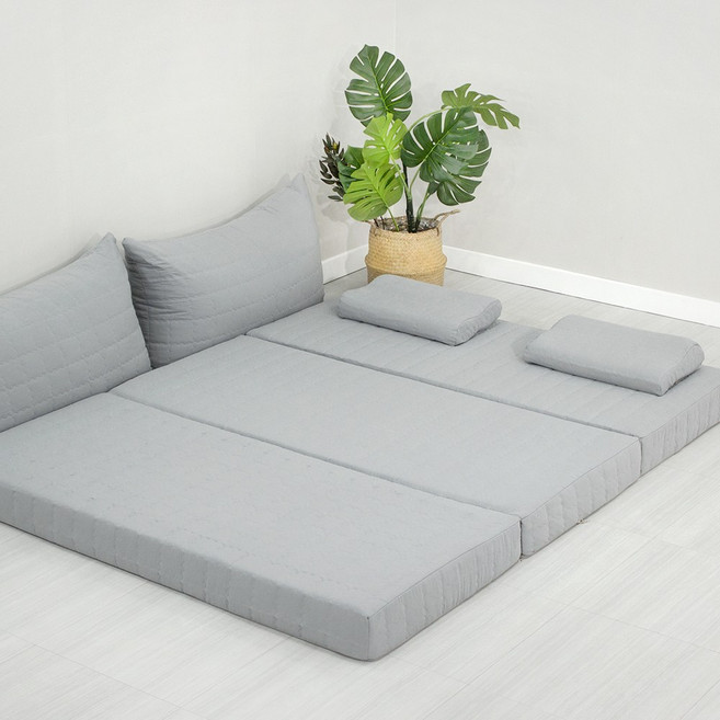 슬릭스 3단 메모리폼 접이식 토퍼 매트리스