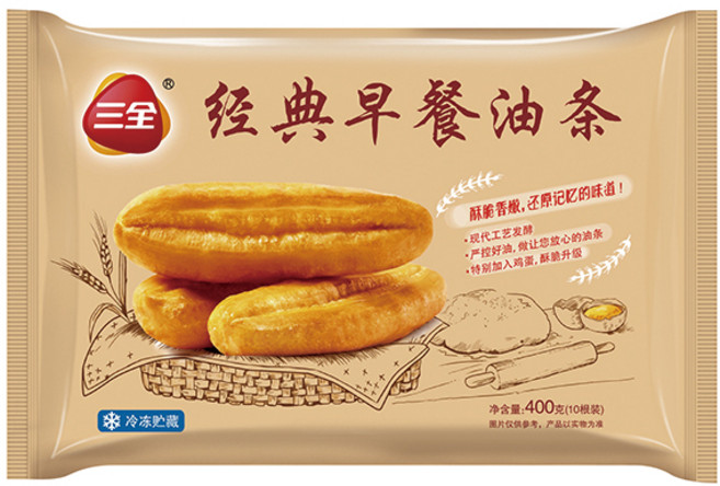 홍홍 중국식품 삼전 요우티아오 유티아오 YOUTIAO 중국꽈배기, 400g, 2개