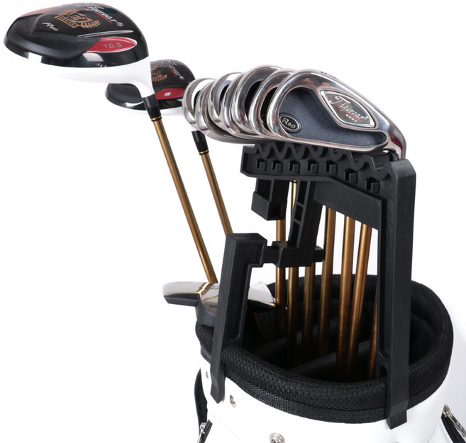예코 골프채 정리대 아이언 클럽 식별 용이 거치대 꽂이 홀더