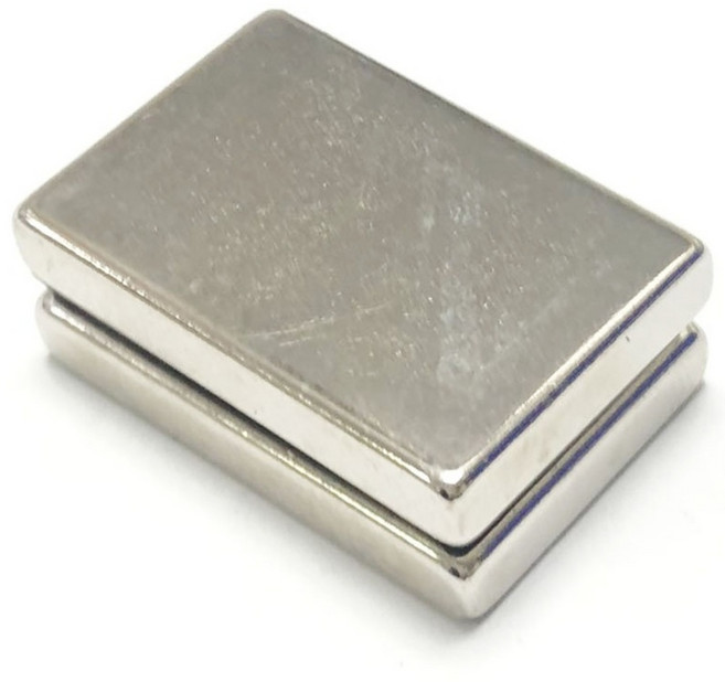 NS 30x20x5T 네오디움 블럭자석 [제이스마그네트], NS 30mmx20mmx5mm, 2개