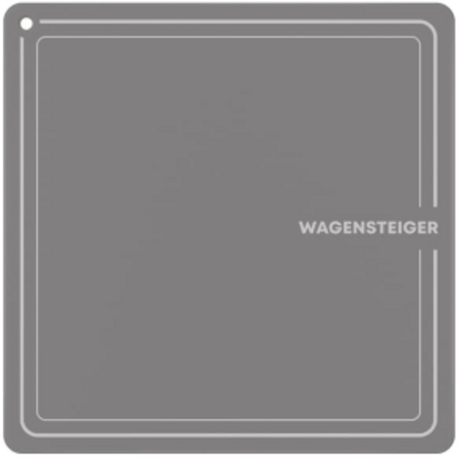 바겐슈타이거 인덕션 매트 상판 보호 내열 실리콘 인덕션패드 사각 18cm 그레이, 1개