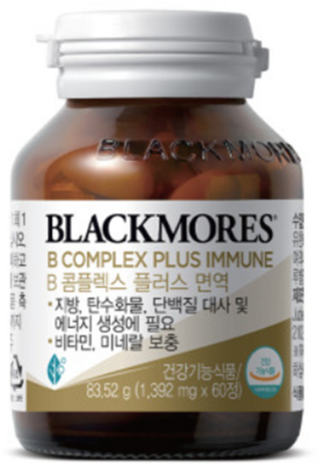 블랙모어스 비컴플렉스 플러스 면역, 60정, 1개