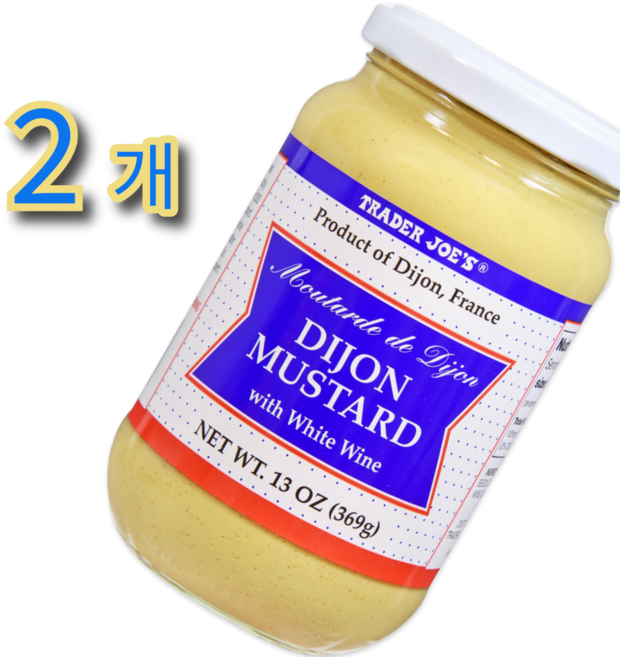 트레이더조 디종 머스터드 369g 2개