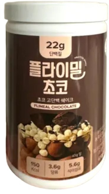플라이밀 단백질 쉐이크 파우더 대용량 초코맛 630g, 1개