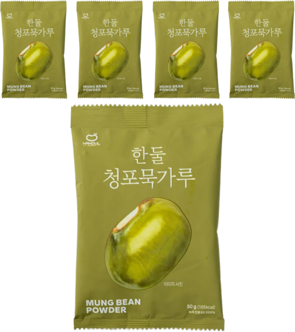 [TV방영]한둘 청포묵가루 50g*4팩, 50g, 4개