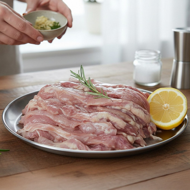 국산 냉동 닭목살 1kg, 1개