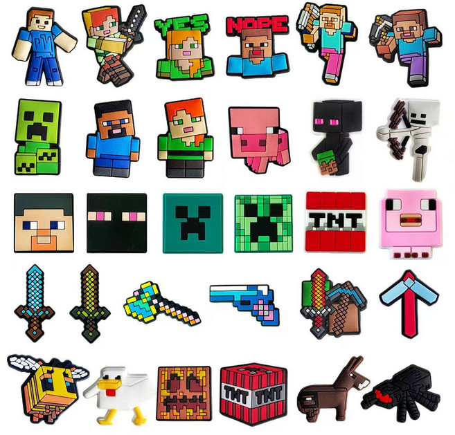 휘앤스타 마인크래프트 2nd 에디션 게임 악세사리 파츠30P