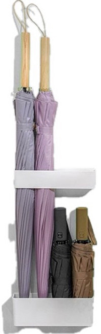 모던 부착식 우산꽂이/인테리어/현관/거치대, 1개, 화이트