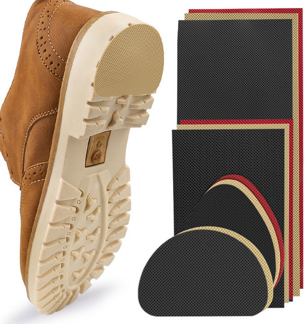 VITALO 논슬립 멀티핏 밑창 보강 보호 패드 구두신발 보강패드 커트형 밑창 패드