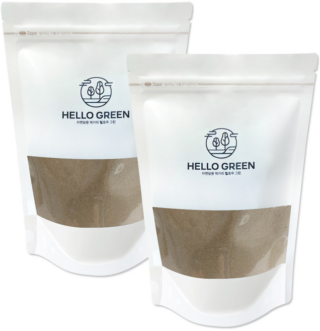 헬로우그린 국산 100% A급 어성초 가루 300g(팩) 국산 어성초 분말, 300g, 2개