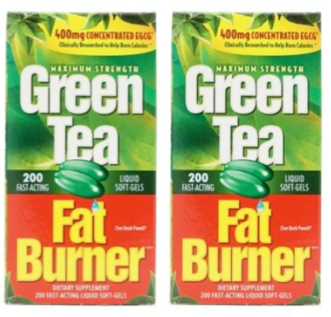 그린티 팻버너 200정 fat burner greentea 2개 - 쿠팡