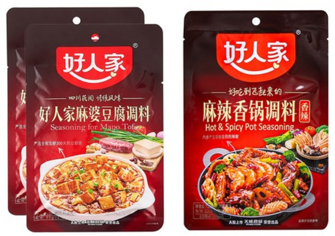 호인가 마파두부80gx2개+마라상궈220g