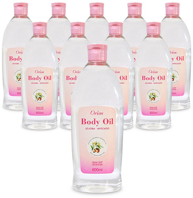 오릭스 바디오일, 600ml, 10개