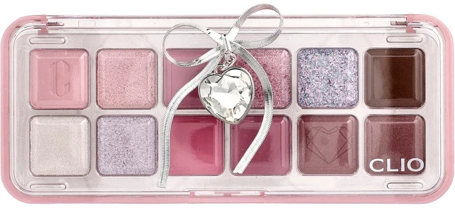 클리오 럭셔리 코쇼트 에디션 프로 아이 팔레트 에어 크리스탈 파우 12색 1개입 CLO-75549 - 쿠팡