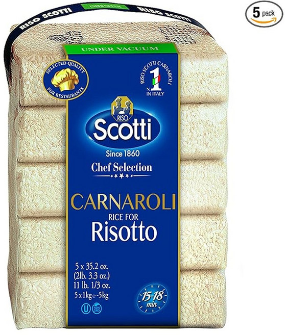 Riso Scotti Carnaroli Rice for Risotto 리조스카티 카르나롤리 쌀 리소토용, 5개, 1kg