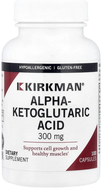 행복하고 건강하게 Kirkman Labs 알파-케토글루타르산 캡슐 100정 백년회로하세요, KirkmanLabs알파케토글루타르산캡슐100정, 1개 - 쿠팡