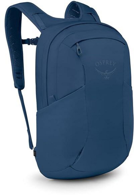 Osprey 오스프리 Farpoint Fairview 남성 및 여성용 여행용 데이팩 - 휴대용 개인 물품 백팩 노트북 슬리브 포함 블랙_170402, 앤티크 블루_170402