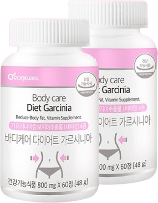 가르시니아 1달 2달 다이어트 식욕억제 약1달분 보조제, 1개, 60정