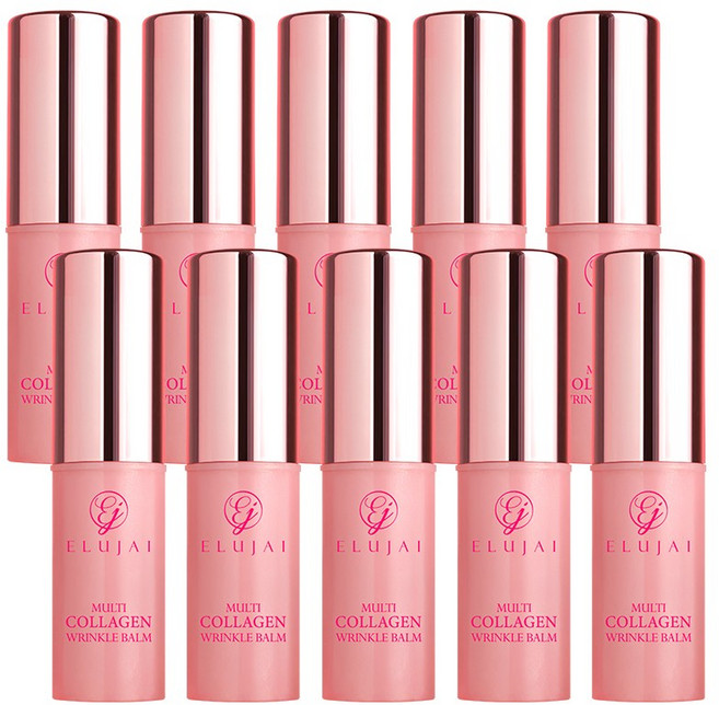 [본사직영] NEW 엘루자이 콜라겐 링클밤 주름개선 멀티밤 주름밤, 10g, 10개