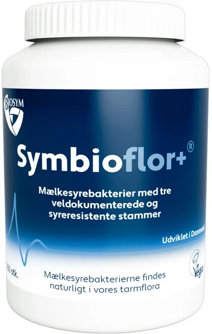 Biosym 심비오플로르 Symbioflor+ 프로바이오틱스 160캡슐 장유산균 비오짐 덴마크 직배송, 1개 - 쿠팡