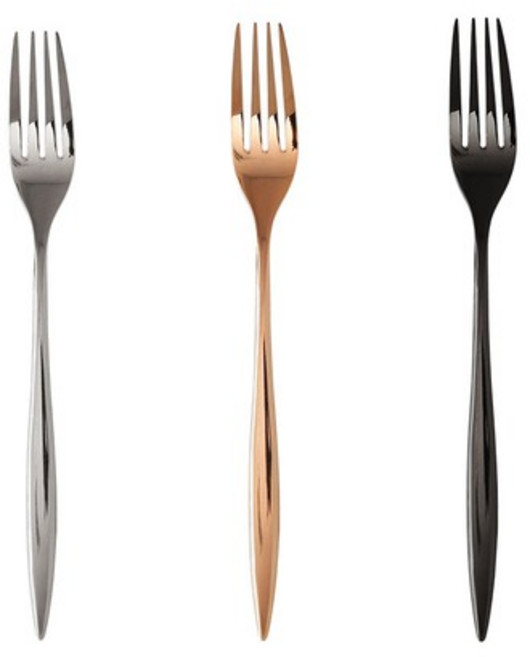 아모르 디너 포크 유광 3colors, 네로, 1개