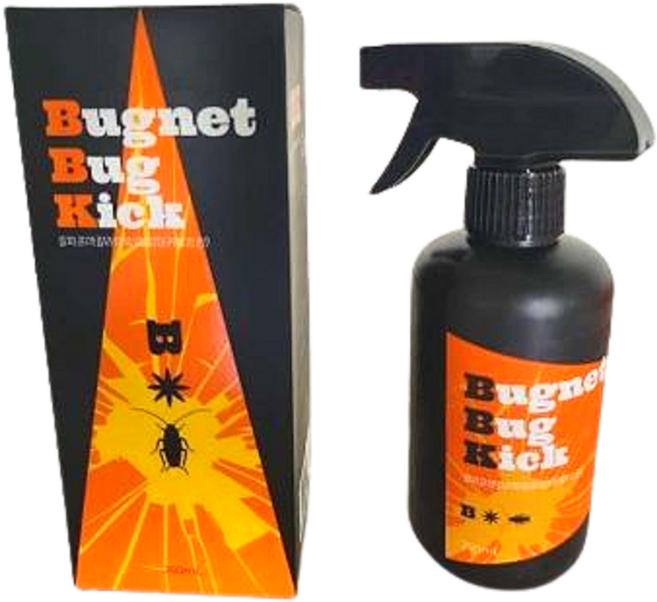 버그넷 버그킥 러브버그 빈대 해충 바퀴벌레 초파리 좀벌레 구제 살충제, 1개