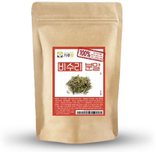 가루랑 100% 국산 비수리분말 선식 200g, 1개 - 쿠팡