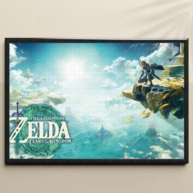 젤다의전설퍼즐1000피스 조각 직소 장난감 창의성, 10ZD