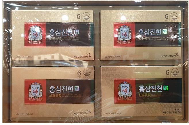 정관장 홍삼진현 50ml x 20포 한국인삼공사 쇼핑백포함, 20개