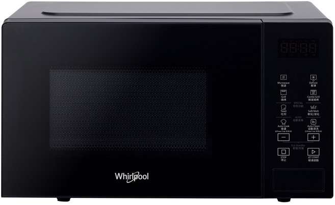 Whirlpool惠而浦 MWP203EBT 20公升微波烤箱 多功能料理 12組食譜 自動清潔