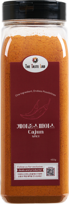 더테이스트랩 케이준 스파이스 시즈닝, 1개, 450g