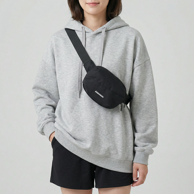 [담앤드솜 담솜온] 담디힙색 슬링백 크로스백 메신저백 여행용 생활방수 남녀공용